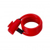 BBB BBL-61 QuickSafe, Red Zámka na bicykel špirálová