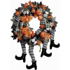 Veniec na dvere - Halloween veniec sa zachytil nohami 96264 (Veniec na dvere - Halloween veniec sa zachytil nohami 96264)