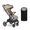 EASYWALKER Kočárek sportovní Jackey2 XL Pearl Taupe + PETITE&MARS fusak Jibot ZDARMA (VP-F186351)