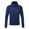 Pánska fleecová mikina MOUNTAIN EQUIPMENT Eclipse Hooded Jacket Medieval Blue L