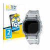 2x BROTECT Displayschutz-Folie pro Casio G-Shock DW-5600SKE-7 (2x čirá ochranná fólie BROTECT pro Casio G-Shock DW-5600SKE-7)