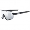 Uvex Sportstyle 236 S Set, okuliare - Black Matt/Mir. Sil