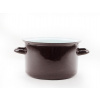 Hrniec BELIS/SFINX Smaltovaný hrniec STANDARD hnedý 18 cm, 2,6l (21418-07900005)