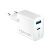 Nabíjačka do siete Forever TC-06-20AC PD QC 1x USB-C 1x USB 20W biela (GSM171394)