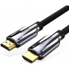 Video kábel Vention HDMI 2.1 Cable 8K Nylon Braided 1.5m Black Metal Type (AALBG)