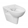 Cersanit Parva wc misa s pomaly sa sklápajúcim sedadlom závesné bez oplachovacieho kruhu biela K701-015