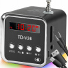 Mini rádio RETOO TD-V26 3 W čierne