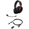 HyperX Cloud III WL BLK/RED GAM HS náhlavná súprava cez ucho bezdrôtové, 77Z46AA, stereo, čierna/červená; 77Z46AA