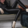 Sexy legíny lesklé čierne - RAPA1 Veľkosť: XL