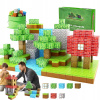MAGNETICKÉ KOCKY MINECRAFT KOCKY 100 VZDELÁVACÍCH KOCIEK