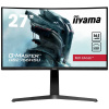 Iiyama G-MASTER Red Eagle GB2766HSU-B1 herný monitor 68.6 cm (27 palca) En.trieda 2021 E (A - G) 1920 x 1080 Pixel Full HD 1 ms HDMI ™, DisplayPort, USB 2.0,; GB2766HSU-B1
