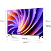 Dreame Vivid QLED TV Q100 165,1 cm (65 ) 4K Ultra HD Smart TV Wi-Fi Černá 350 cd/m2