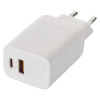 EMOS Univerzálny USB adaptér GaN do siete PD 45 W max.