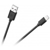 kábel cabletech kpo3946 usb/lightning 1m čierny