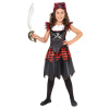 Kostým detský Pirátka s Lebkou a srdiečkami 4-6 rokov