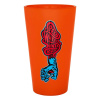 OJ poháre - Speed Wheels Screaming Hand Pint Glass Orange (158989) veľkosť: OS