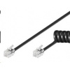 PremiumCord tk4rs-04b Twisted 4 Cores, 4m, černý