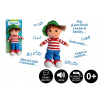 Teddies Panenka kluk Honzík hadrový plyš 30 cm česky mluvící na kartě
