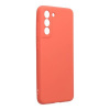 Puzdro gumené Samsung G990 Galaxy S21 FE Silicone Lite ružové