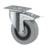 Polyamidové obruč, šedé ,Ø x šírka kolesa 100 x 36 mm TENTE