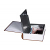 Trezor kniha 240 x 165 x 55 mm hnedá