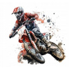 CUKROVÁ TLAČ jedlý obrázok na tortu Cukrová hmota Cross Motor pitbike Offroad