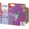 Epson T0807 atramenty originál čierna, zelenomodrá, purpurová, žltá, svetlo azúrová , svetlo purpurová; C13T08074011