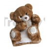 Plyšový medvedík na bábkové divadlo Bear Puppet Histoire d’ Ours hnedý 25 cm od 0 mes HO2596