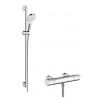 Hansgrohe Sprchová baterie Crometta se sprchovým setem 150 mm bílá/chrom 27813400
