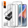Spigen tR Align Master, black 2P -iPhone 13/13 Pro (AGL03387)