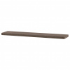 Autronic Polička nástenná 120 cm, MDF, 3D dekor dub sonoma dark, baleno v ochranej fólii P-002 SON2
