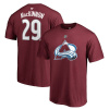 Fanatics Tričko #29 Nathan MacKinnon Colorado Avalanche Stack Logo Name & Number Veľkosť: XXL