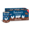Výhodné balenie Butchers Original bez obilnín pre psy 12 x 400 g - mix balenie (3 druhov)