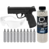 Plynová pištoľ ASG Steyr M9-A1 (ASG CO2 Steyr M9-A1 Pištoľové gule+okuliare)