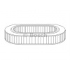 Vzduchový filter Bosch 1 457 429 949