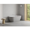 Ravak Freedom O Tec voľne stojaca akryl vaňa 170x77 cm Smoke Grey/Biela,kryt. odtoku Biela CD31500000
