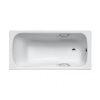 Kaldewei Ambiente - Obdĺžniková vaňa Dyna Set Star 627, 160x70 cm, s otvormi na držadlá, celoplošný antislip, Perl-Effekt, biela 226934013001