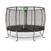 EXIT TOYS Exit Lotus Premium trampolína priemer 366 cm, čierna farba, NOVINKA