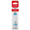 Canon GI-43C, GI-43 C, 4672C001, fľaša s atramentom - originálny (Azúrová)