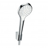 Hansgrohe Croma Select S - Sprchový set 110 1jet s hadicou 1600 mm, biela/chróm 26410400