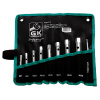GK TOOLS P06620/P Sada trubkových klíčů 9 dílů | 6-22 mm, textilní obal