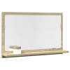 Kúpeľňová skrinka dub sonoma 60x11x37 cm kompozitné drevo-ForU-856191