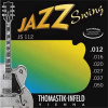 Thomastik JS 112 struny na jazz. gitaru 012/050 flat wound