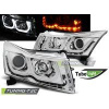 Predné svetlá Chevrolet Cruze, 2009-2012, TUBE Light, chróm