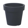PlasticFuture Kvetináč LEXO CIRCLE antracit, 60 cm