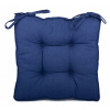 Vankúš - Dekoratívne vankúš DYSSA.PL 36 x 36 cm (Vankúš štvorcovej stoličky, námornícka modrá)