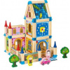 Eco Toys dřevěné stavební kostky budova 6v1