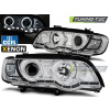 XENON PREDNÉ SVETLÁ ANGEL EYES CHROM pre BMW X5 E53 09.99-10.03
