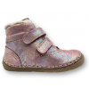 Froddo Froddo Paix Winter Pink Shine – zimné barefoot topánky Veľkosť: 28