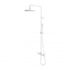 OMNIRES Y - Sprchový set s termostatom, priemer 25 cm, matná biela Y1244SUWM